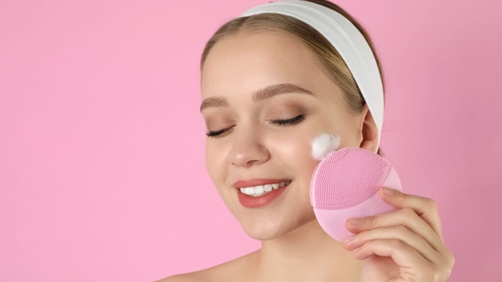 are facial cleansing brushes bad for your skin